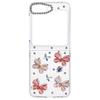 Чехол для Samsung Galaxy Z Flip6 5G, конструкция из 2 частей, украшение стразами, пластиковая накладка для телефона