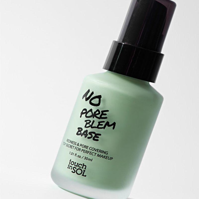 Touch in Sol No Pore Blemish Redness Correcting Base 30ml