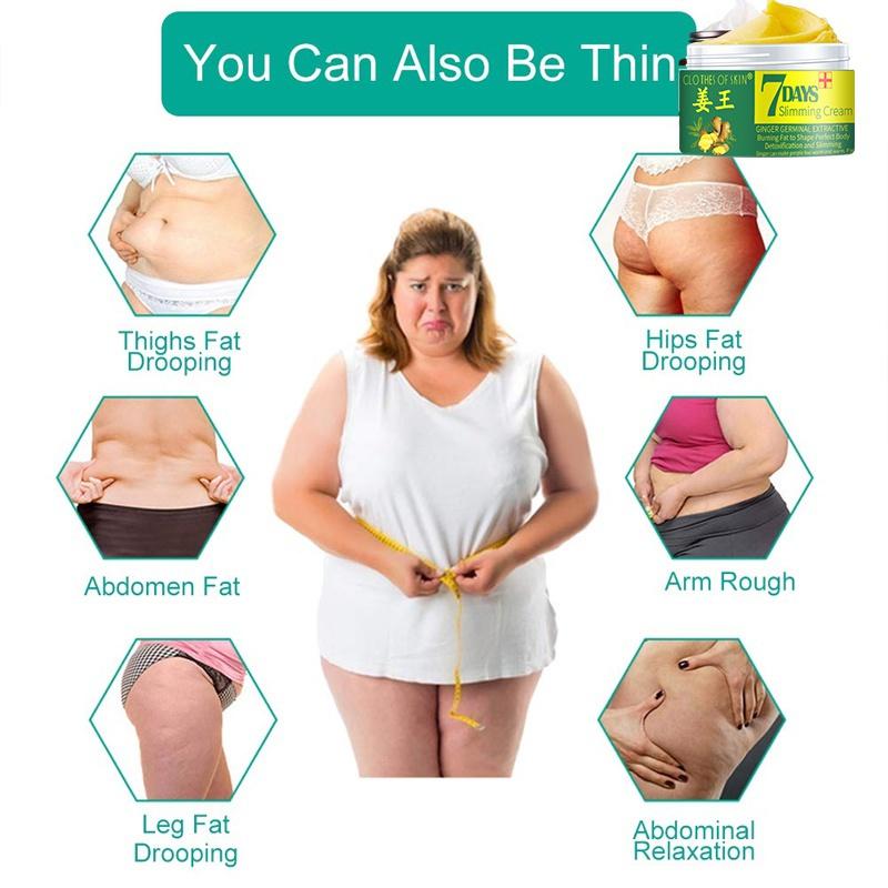 Ginger Body Slimming Cream Fat Burning Cream Losing Weight Massage Anti Cellulite Cream