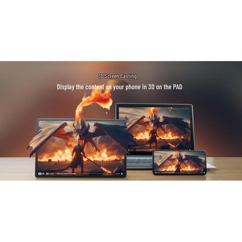 ZTE nubia Pad 3D II AI Naked-Eye 3D Tablet with Keyboard (CN version)