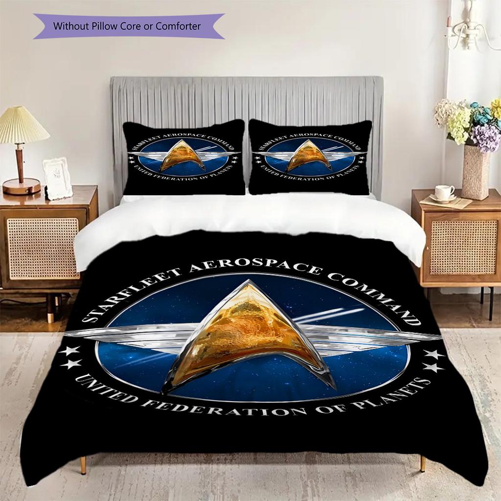 Star Trek Omega Task Force Emblem Threepiece Set 1 Duvet Cover 2 Pillowcase Without Core Christmas Birthday Gift