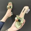 Thick Heel Comfortable Cool Slippers Versatile Sandals Women Wear New Models with Skirts