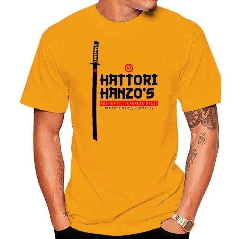 2022 модная популярная футболка унисекс Hattori Hanzos из японской стали Kill Bill, футболка