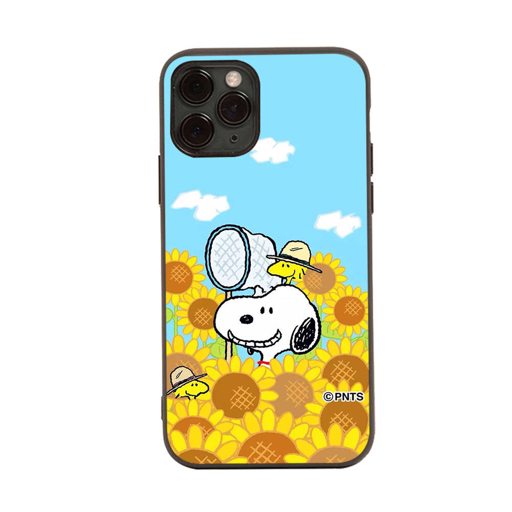 Черный чехол SM12 Cut Snoopy для OPPO Reno 8 6 5 4 Pro Plus Find X3 A17 A3 A31 A38 A40 A53 A54 A55 A74 A76 A78 A77 A80 A94 A95 A96 Lite