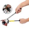 Ratchet Cable Cutter with Industrial Manganese Steel Blade, Hand Tool for Cutting Wire, Essential Power Tool