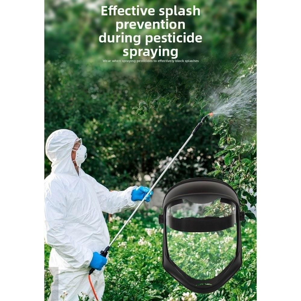 Anti Fog Safety Visor Anti Splash Welding Mask Reusable Transparent Mask Outdoor Use