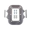 Aluminum Alloy Battery Replacement Tray Holder Mounting Compression Bracket For Optima Battery 34/78