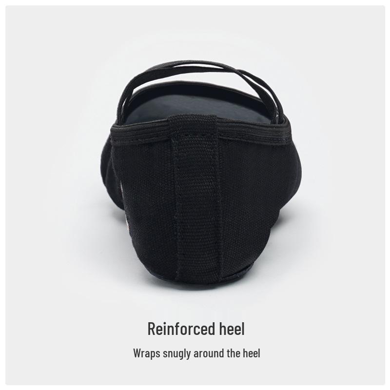 Черные танцевальные туфли с мягкой подошвой для мальчиков и мужчин - стиль «кошачья лапка»