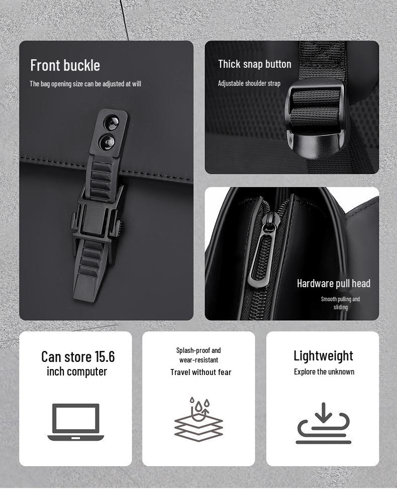 Мужской дорожный рюкзак для ноутбука большой вместимости: Повседневная мода для студентов и тех, кто ездит на работу