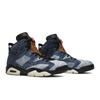 Air Jordan 6 Retro 'Washed Denim' (унисекс) Черные / Белые / Красные Винтажные Баскетбольные Кроссовки CT5350 401