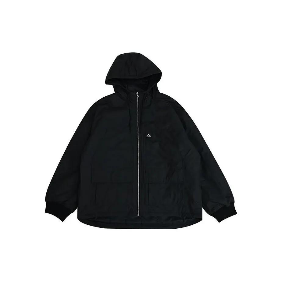 Converse Puffer Jacket Men's Black (Unisex) Puffer Jackets 10026006 A01