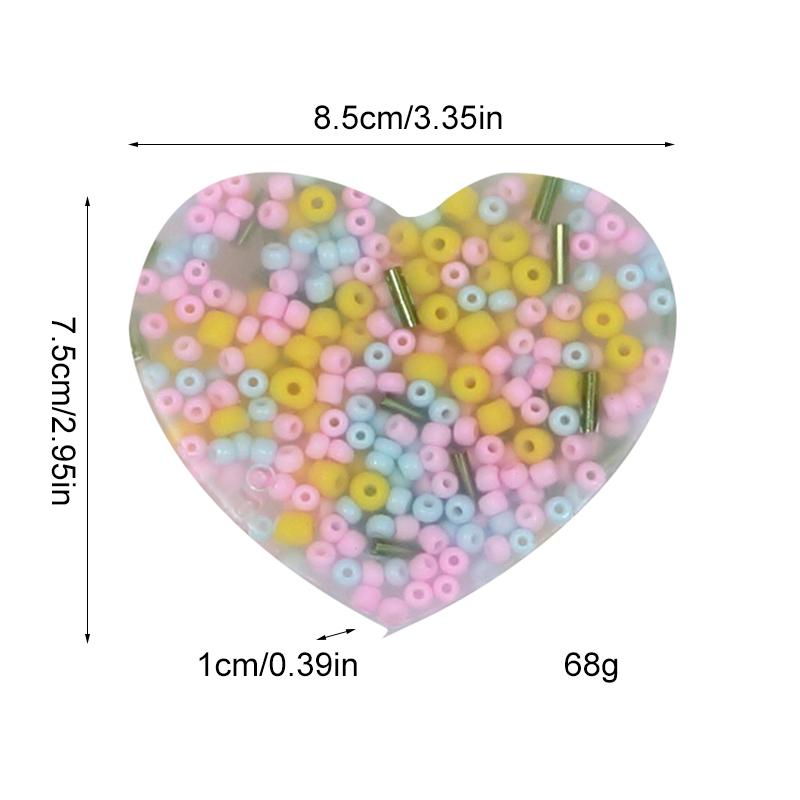 Xiaomi Skin Picking Fidget Skin Picking Pocket Pads Toy Heart Round Fruit Butterfly for Decompression Trichotillomania ADHD Color B