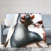 Cute Ratatouille  Blanket  Warm Soft Comfortable Plush Bedding Throws For Boy Girl Bedroom Flannel Bedspread Bed Cover