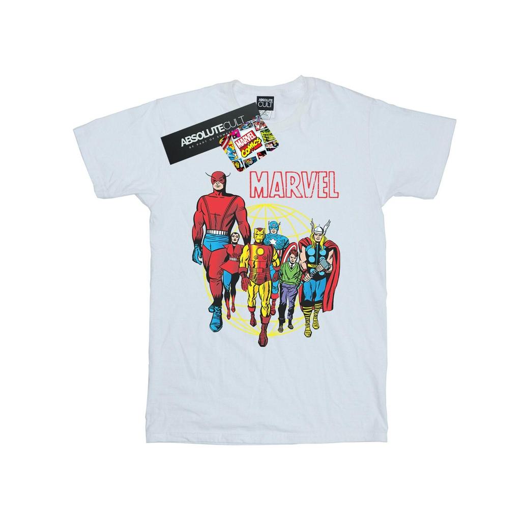 Marvel Comics Mens Atlas Group T-Shirt