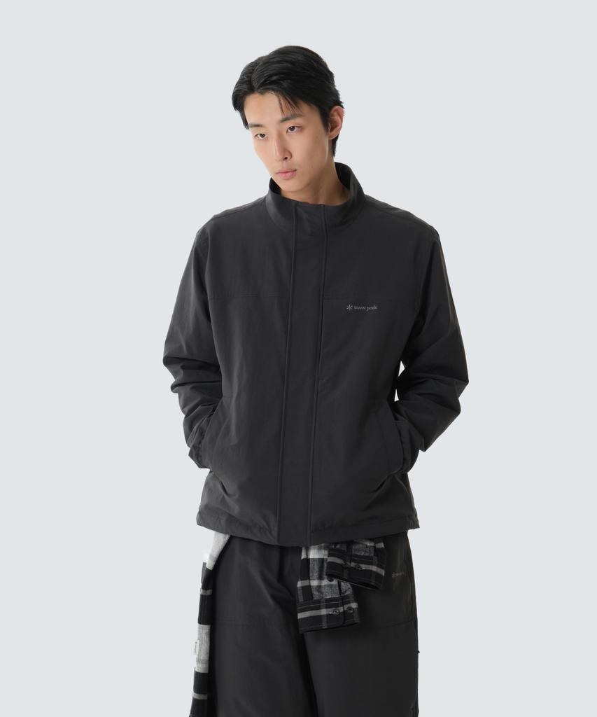 SNOWPEAK APPAREL Ветровка Camp Dry с воротником-стойкой (S26Fmfwb62) Темно-серый