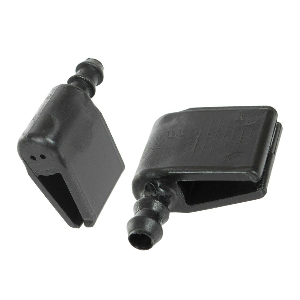 ABS Plastic Water Jet Black Washer Nozzle Windshield Washer