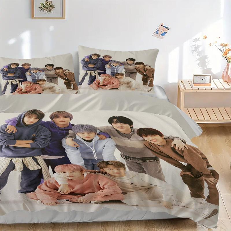 Boys Band Bedding 3 Piece Set Hd Print Duvet Cover Pillowcases For Teens Adult Bedroom Decoration Christmas Gift C9211981