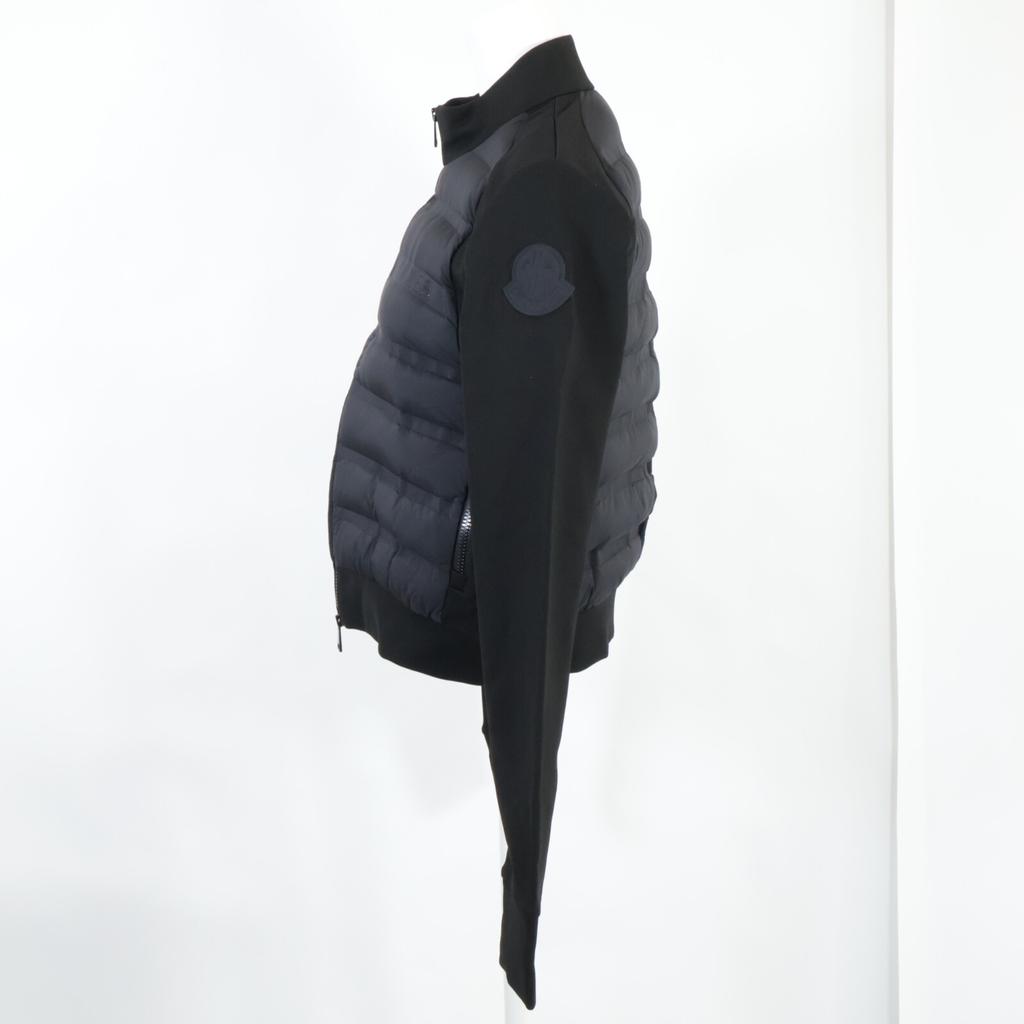 MONCLER MAGLIA CARDIGAN Down-Switching Track Jacket S blackUsed