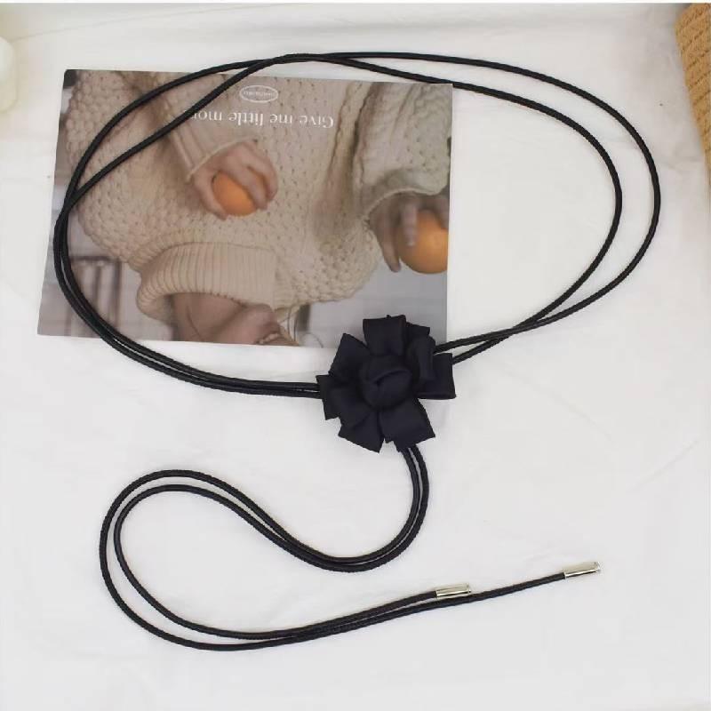 Цветочная Ткань Тонкий Пояс Женский Декоративный Аксессуар для Платья Мягкий Шнур