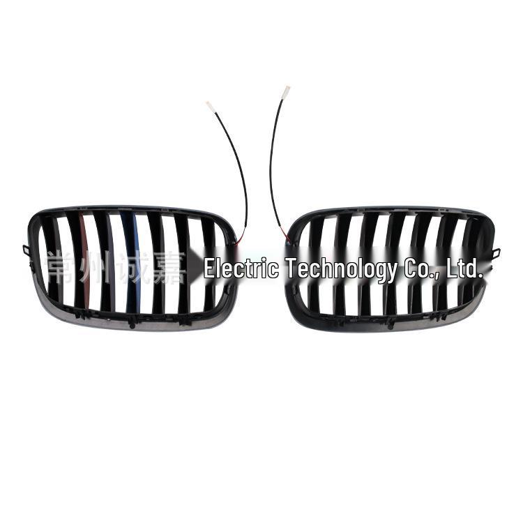 LED Tri-Color Grille for BMW X5/X6 E70/E71 - Single-Line Illuminated Design