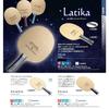 Nittaku Настольная теннисная ракетка Latika C с деревянной ручкой-пером (Китайский стиль) - Фанера, NE-6412