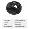 NKIHJ1 2025 Real Carbon Fiber Gas Fuel Tank Cover Oil Filler Dustproof Cap For BMW G30 G38 6GT G32 X5 X6 E70 E71 F15 F10 F30 F35 F4