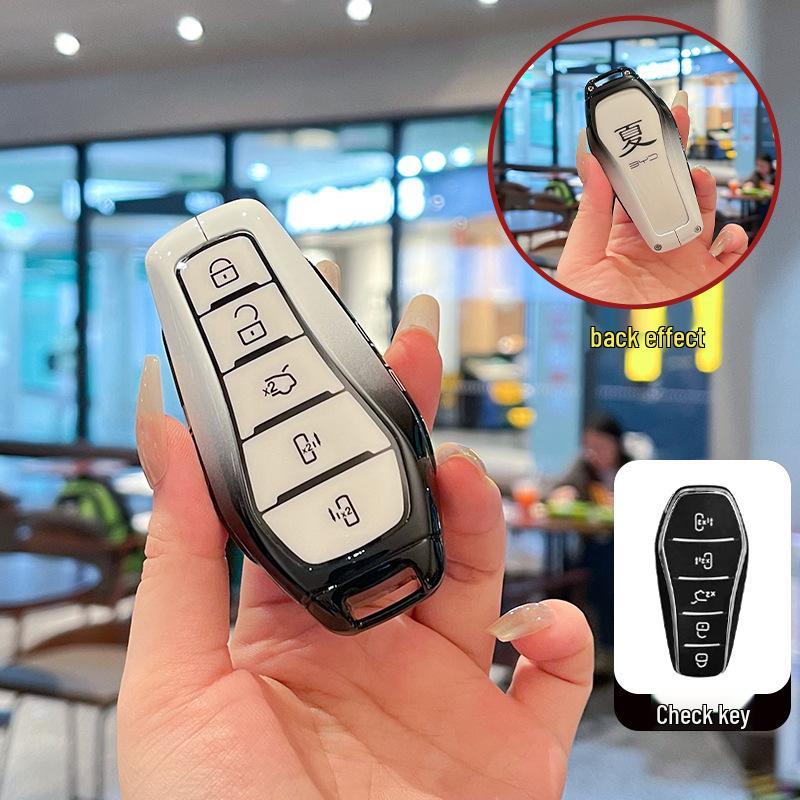 Металлический защитный чехол для ключа BYD Xia DMI 2025 Business Car