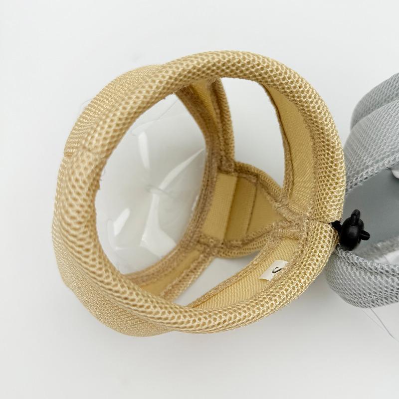 Breathable Mesh Cat Grooming Muzzle Clear Nose Visor Anti Bite Anti Lick Adjustable for Nail Trim Bath Vet Visit