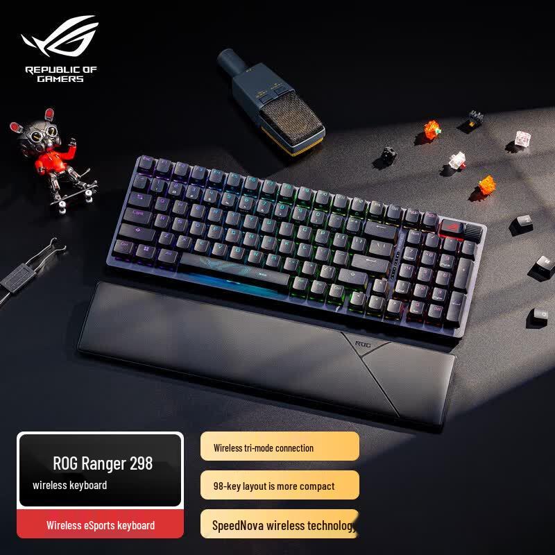 ROG Беспроводная механическая клавиатура Ranger 2 98