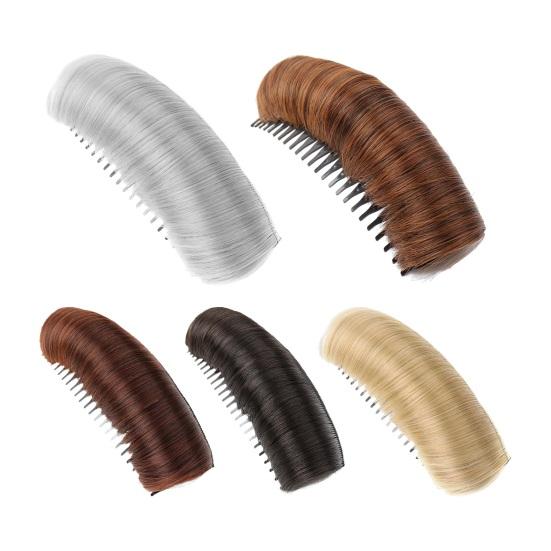 Yousheng 3 шт. невидимая накладка для волос натуральная основа для волос зажим для укладки волос вставка инструмент для объема DIY увеличение волос аксессуар