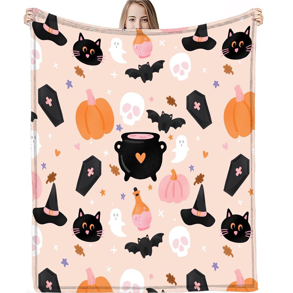 Halloween Print Blanket