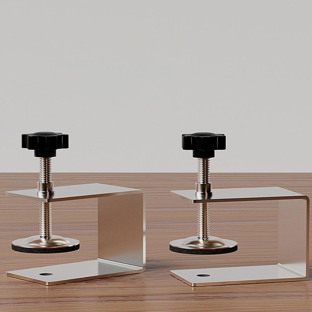 Зажимы для панелей ящиков Инструмент для шкафа Аксессуары для домашней мебели Монтажные зажимы для стальных фасадов ящиков Фурнитура Деревообрабатывающее приспособление