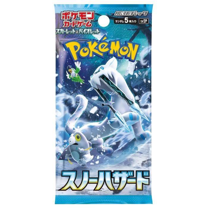 Pack Booster - Pokemon - Ecarlate Et Violet - Cartes Japonaises - À partir de 6 ans - Mixte