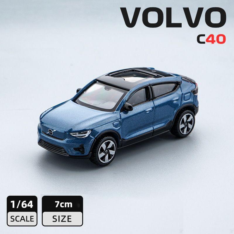 1:64 Volvo XC60 XC40 S90 C40 V90 XC90 Литые Модели Автомобилей и Игрушечные Транспортные Средства Модель Автомобиля Масштабная Модель Игрушки Автомобили Для Детей