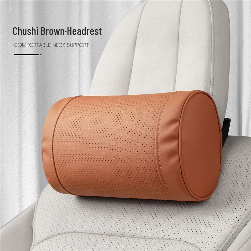 All-Season Car Accessories: Headrest, Lumbar Support, and Neck Protector for Mercedes-Benz, Tesla, and BYD.