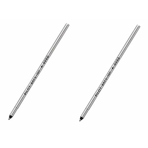 [Set of 2] Pilot Oil-Based Ballpoint Pen Refill Acro Ink Multicolor 0.7 Fine Point Black BRFS-10F-B
