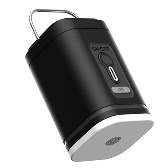 Mini Cordless Air Pump with 5 Nozzles Camping Light 2400mAh USB Inflatable Swimming Ring Float Air Mattress Bed Electric Inflator Deflator Pump