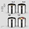 Bingyue Commercial 304 Stainless Steel Insulated Food/Soup Container