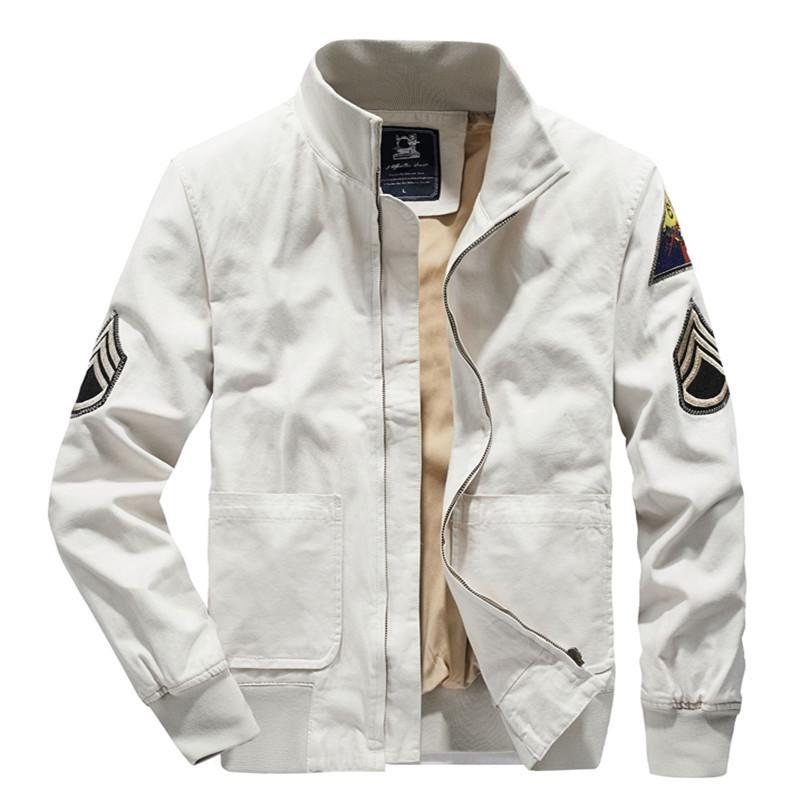Куртка мужская весна и осень новый стиль красивая повседневная свободная большого размера мужская молодежная верхняя куртка пилот тренд