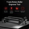 Roller Y     Roller 360 degrees  Rotating for 4-138mm Different Engraving Diameter 4 Gears Adjustments for   Engraving Cylind
