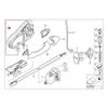 Пара кронштейнов дверной ручки для BMW X5 SUV E53 (51228243635, 51228243636)