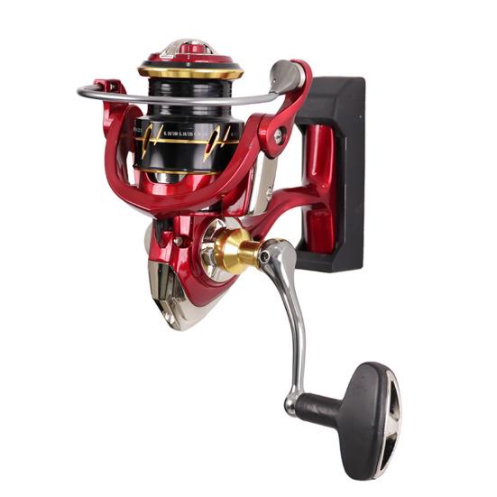 Настенный держатель для рыболовной катушки Нейлоновая стойка для рыболовной катушки Спиннинговая катушка