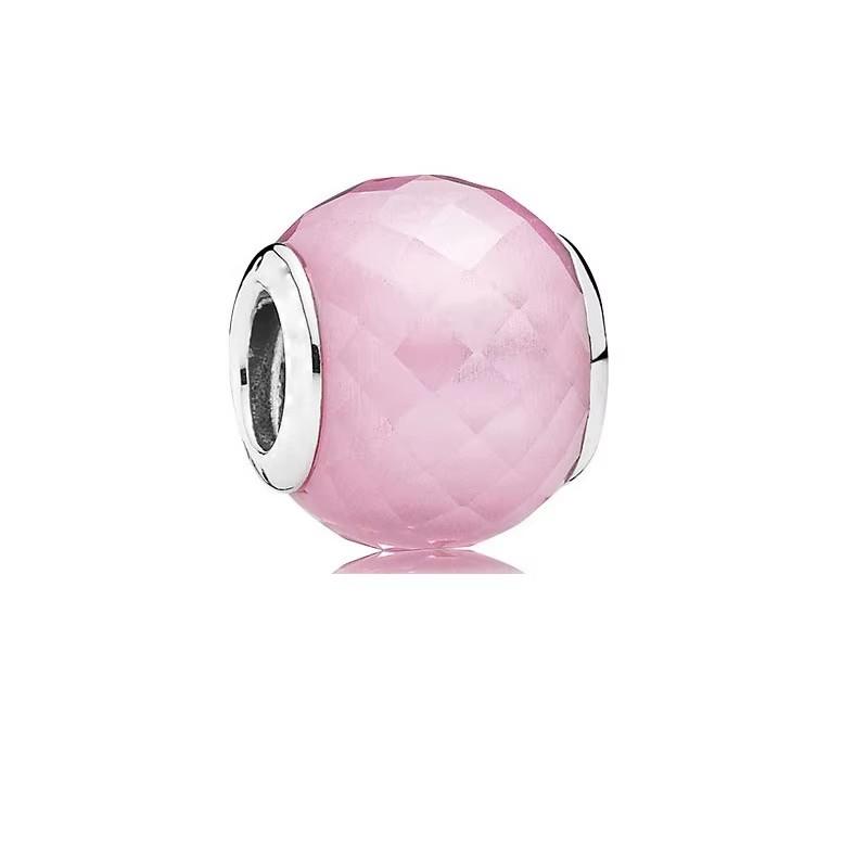 New Copper Rainbow Colored Glass Bead Exquisite Talisman For Serpentine Bracelet Diy Women'S Boutique Jewelry Accessories