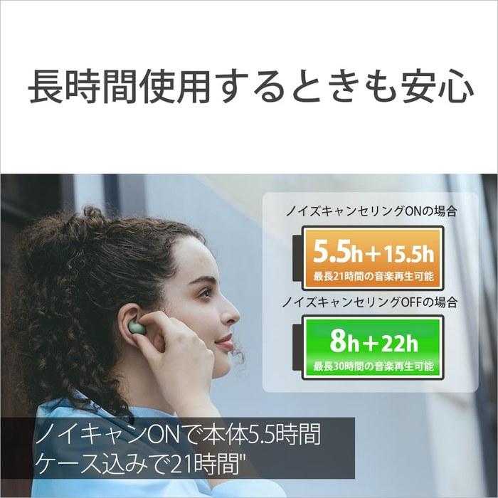 Sony LinkBuds Fit x Olivia Rodrigo/WF-LS910N Wireless Noise Cancelling Earbuds, Violet