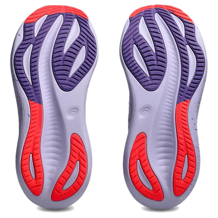 Asics GEL Nimbus 27 Дышащие Технология FFBLAST+, Соревновательные беговые кроссовки для легкой атлетики Женские белые кроссовки 1012B913-500