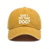 Fashion Trendy Letter Printed Outdoor Street Sun Protection Hat for Men and Women Daily Casual Baseball Cap