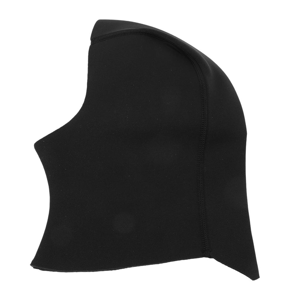 Капюшон для гидрокостюма, черный неопреновый 3 мм, термозащитный шлем для защиты ушей, солнцезащитный дышащий капюшон для дайвинга