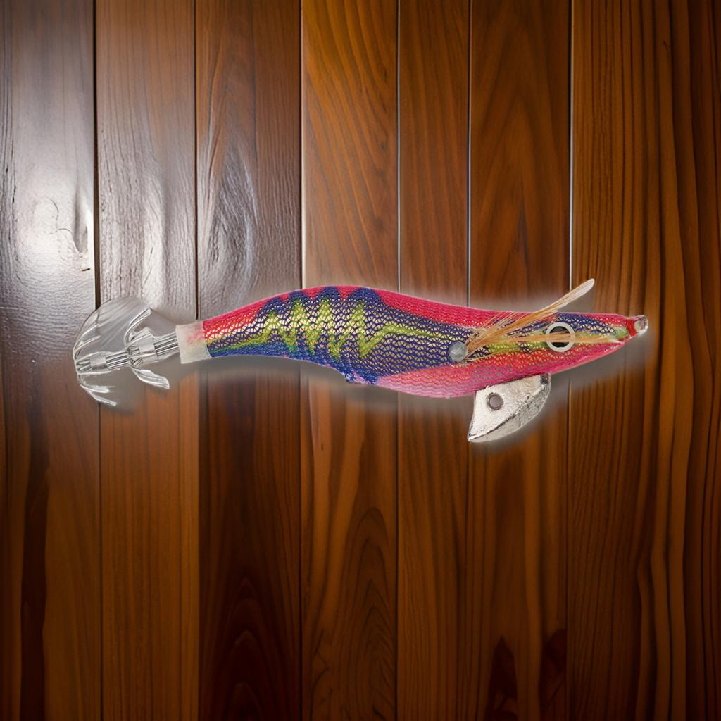 1pc Squid Hook Luminous Tail Plastic Weight : 12.2g