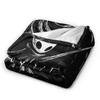 Hollow Knight Silksong Dark Fantasy Velvet Throw Fashion Blankets Gothic for Home Knitted Fashion Blanket Car Super Soft Multi-function