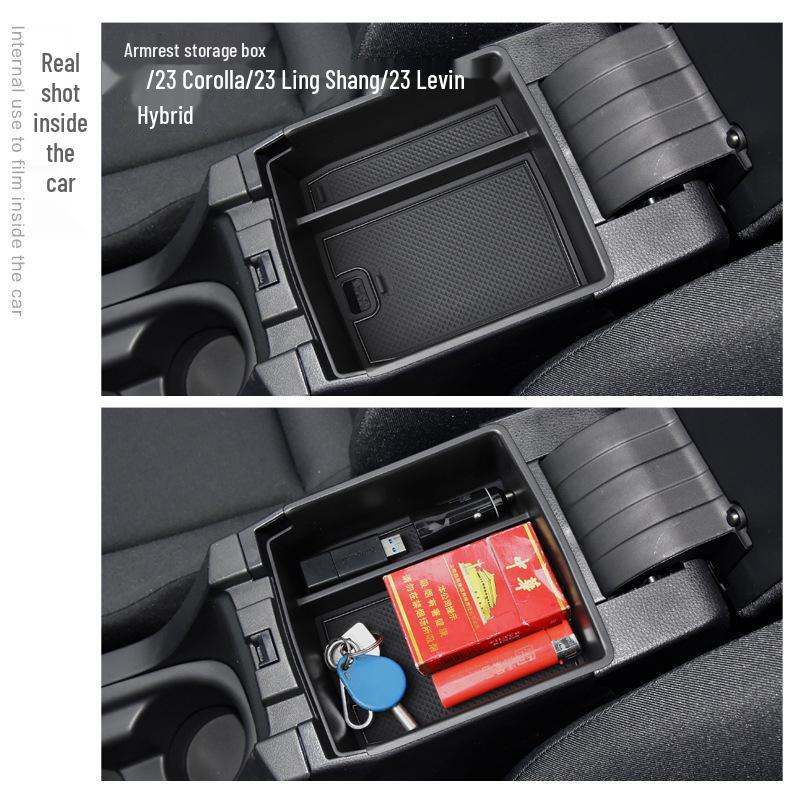 23-24 Corolla Levin Подлокотник центральной консоли с боксом для хранения - Аксессуар для модификации автомобиля